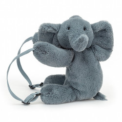 Jellycat - Sac à dos éléphant Huggady-detail
