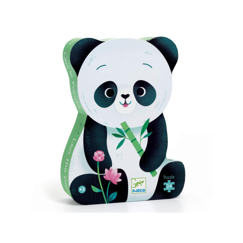 Puzzle Léo le panda de la marque Djeco