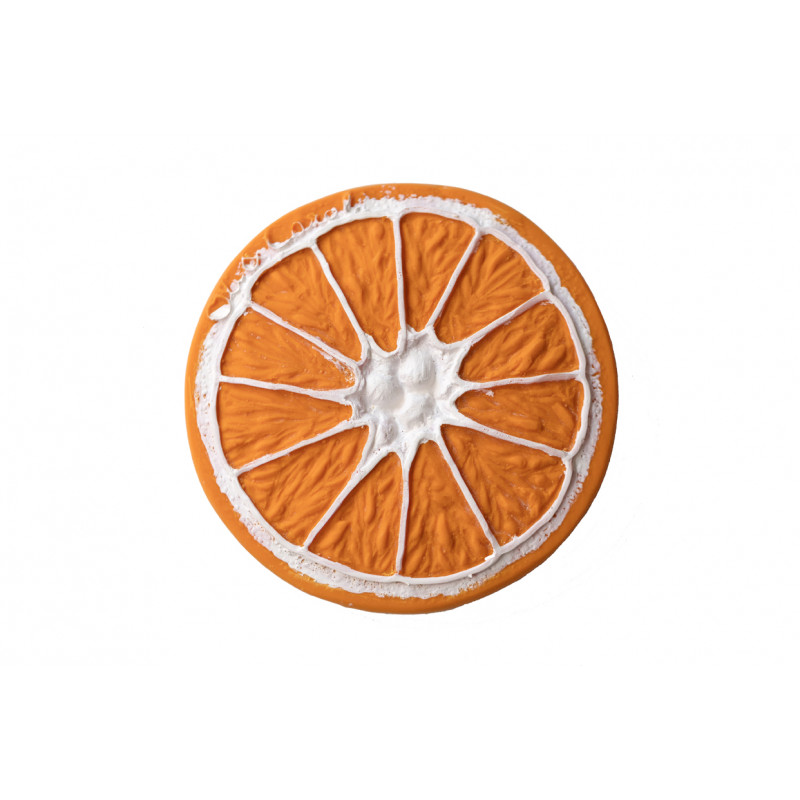jouet de dentition en forme d'orange