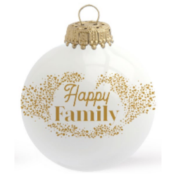 Boule de Noël Happy family Baubels-detail