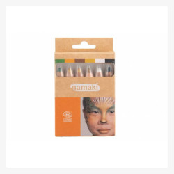 Kit de 6 crayons de maquillage, vie sauvage - Namaki Cosmetics-detail
