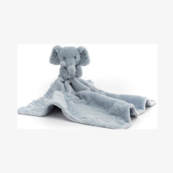 Doudou éléphant bleu - Jellycat-detail