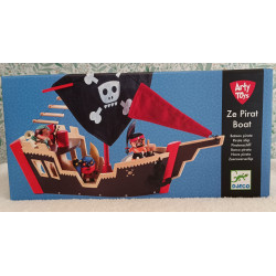 bateau pirate arty toys de la marque djeco-detail