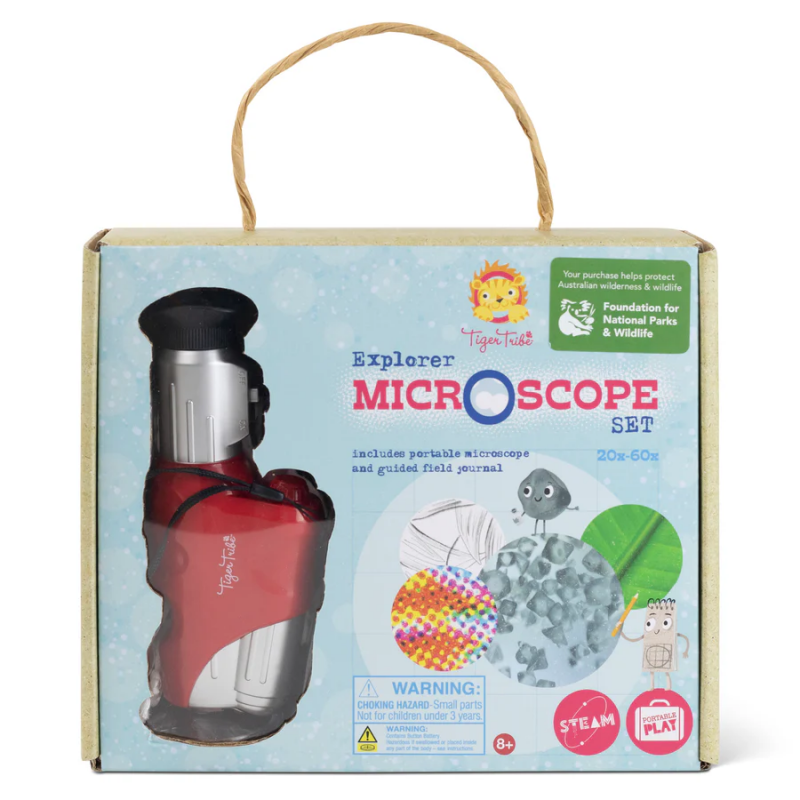 Kit microscope pour enfant de la marque tiger tribe